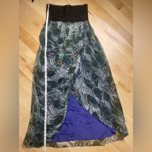 Elizabeth & James peacock skirt, small - Picture 5 of 8